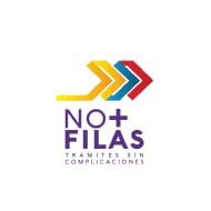 Logo no más filas, trámites sin complicaciones
